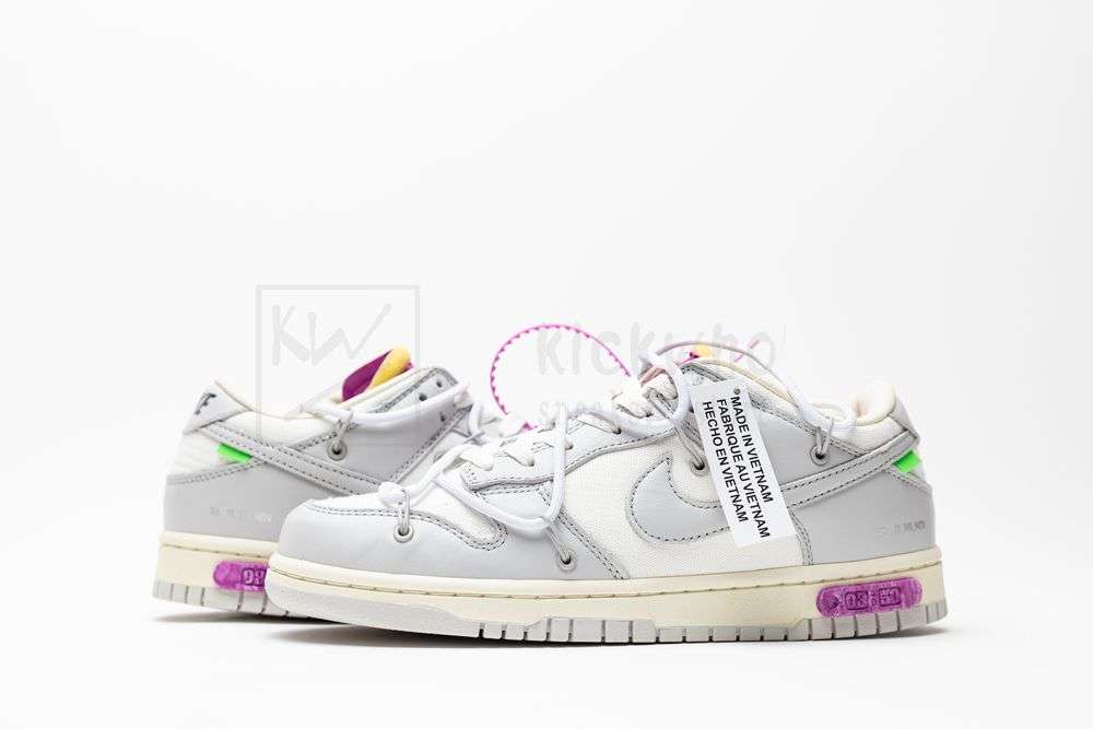 KICKWHO Off-White x Dunk Low 'Lot 03 of 50' - Image 6