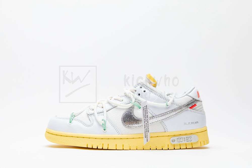 KICKWHO Off-White x Dunk Low 'Lot 01 of 50' - Image 2