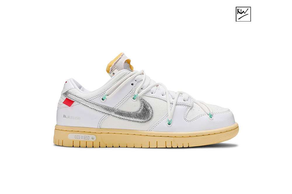 KICKWHO Off-White x Dunk Low 'Lot 01 of 50'