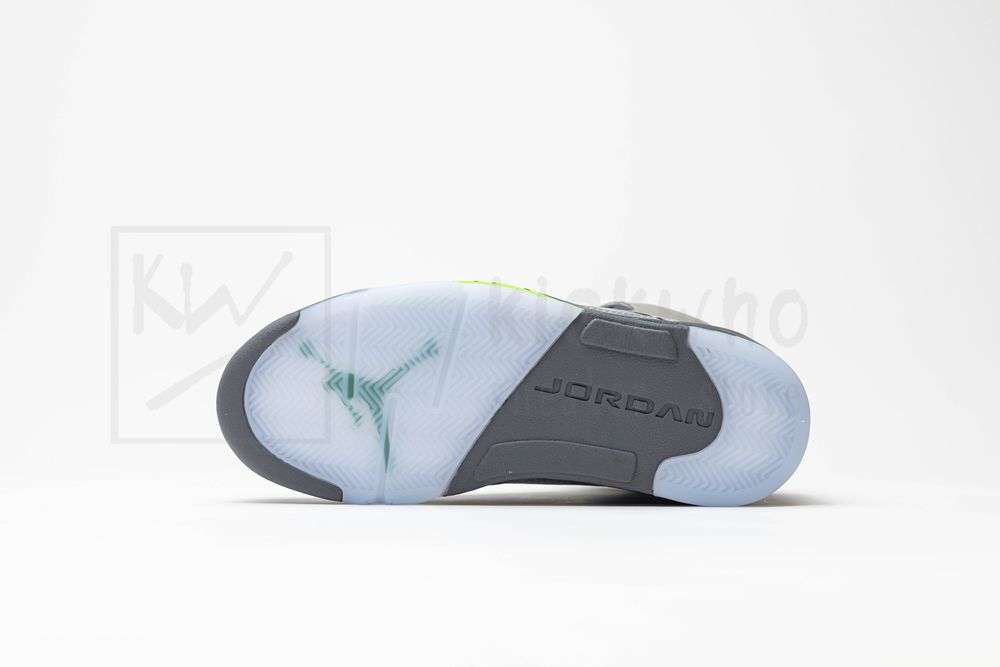 KichwhoAir Air Jordan 5 Retro 'Green Bean' 2022 - Image 4