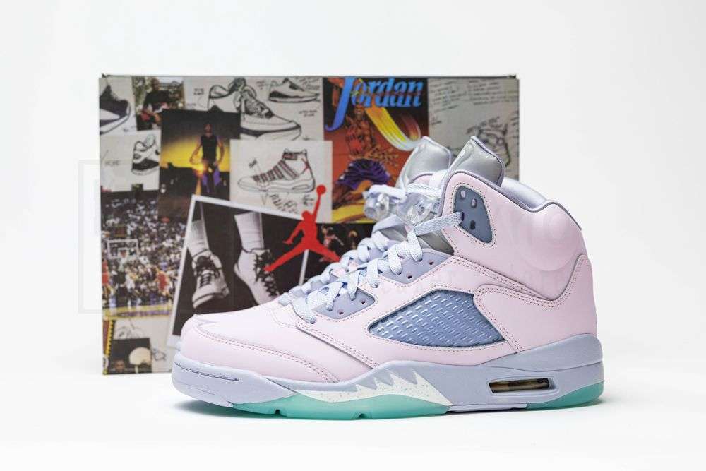 Kichwho Wmns Air Jordan 5 Retro 'Easter' - Image 5