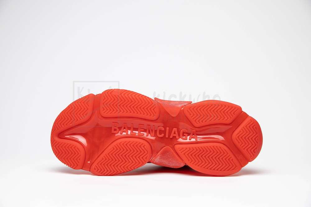 Kickwho Balenciaga Triple S Trainer 'Red' Godkiller 541624 W09O1 6577 - Image 4