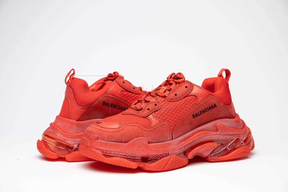 Kickwho Balenciaga Triple S Trainer 'Red' Godkiller 541624 W09O1 6577 - Image 6