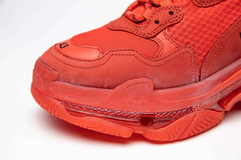 Kickwho Balenciaga Triple S Trainer 'Red' Godkiller 541624 W09O1 6577 - Image 8