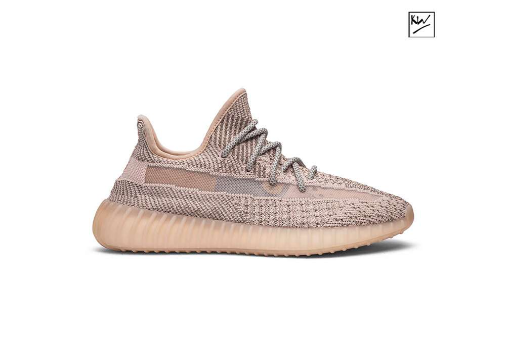 KickWho Yeezy Boost 350 V2 "Synth Reflective KIDS - Image 2