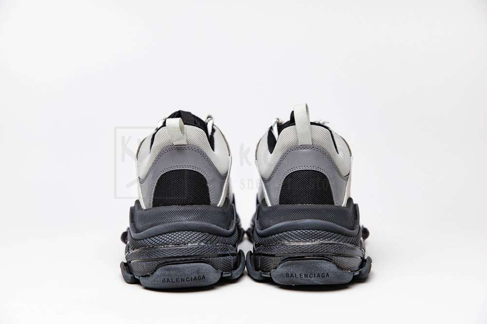 Kickwho Balenciaga Triple S Trainer 'Silver Grey' - Image 7