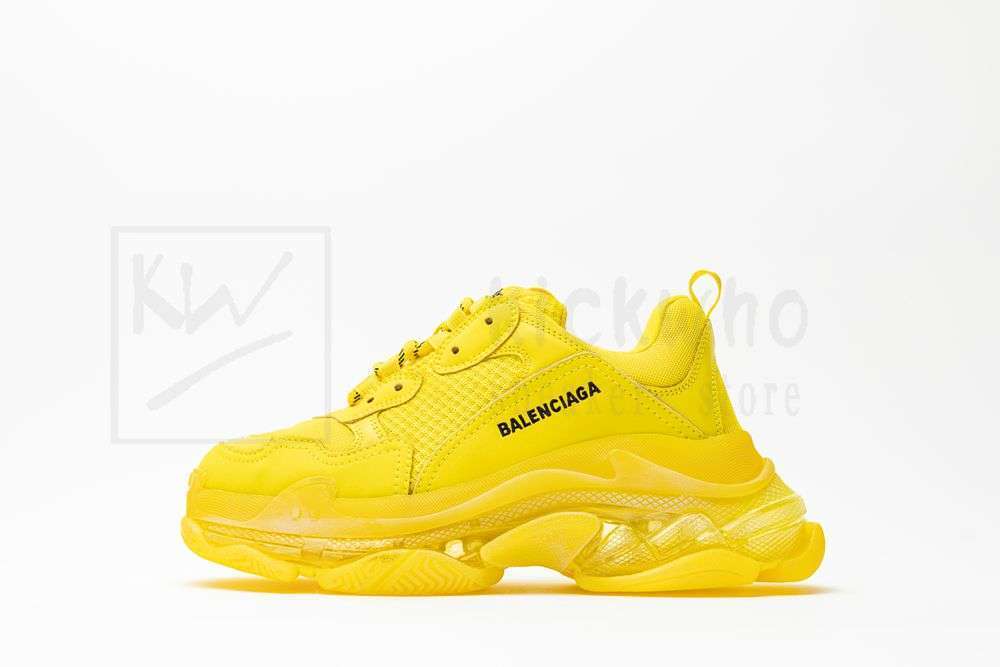 Kickwho Balenciaga Triple S Trainer 'Clear sole Yellow' - Image 2