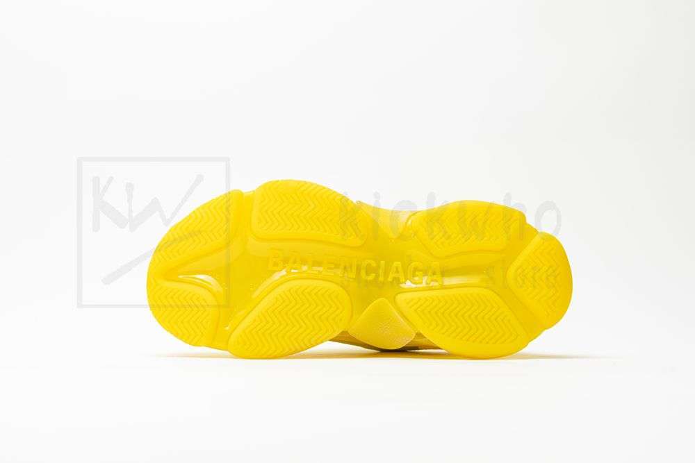 Kickwho Balenciaga Triple S Trainer 'Clear sole Yellow' - Image 4