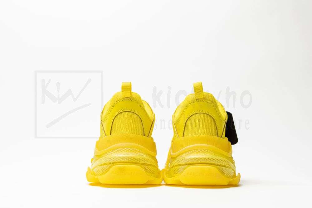 Kickwho Balenciaga Triple S Trainer 'Clear sole Yellow' - Image 7