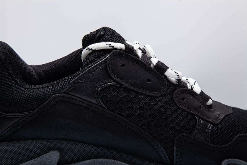 Kickwho BALENCIAGA TRIPLE S TRAINER BLACK GREEN - Image 6