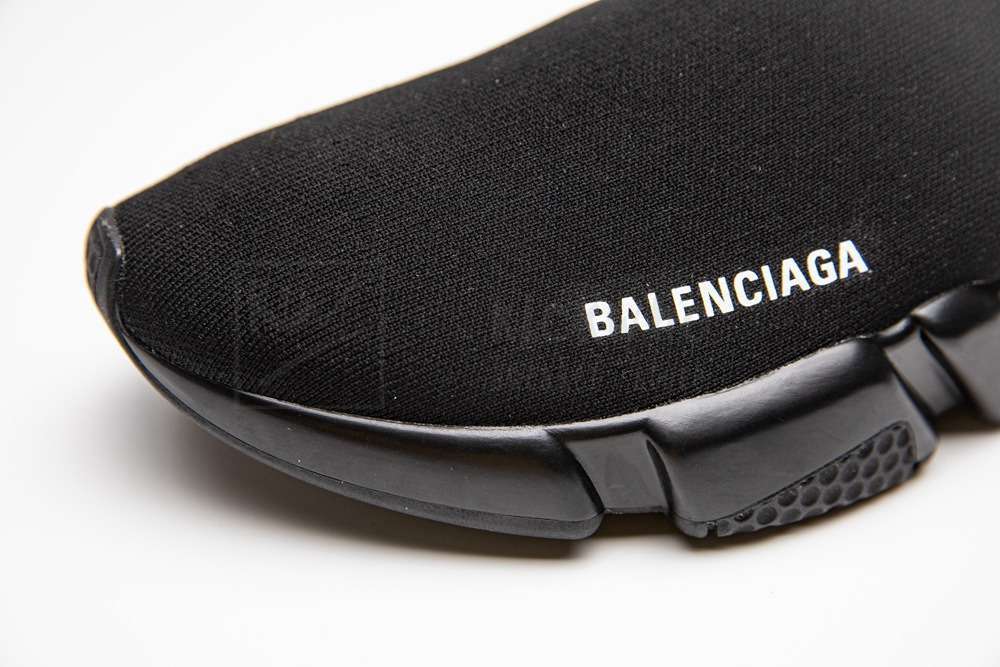 Kickwho Balenciaga Speed Trainer 'Black'Godkiller 540818 W1K60 1000 - Image 8