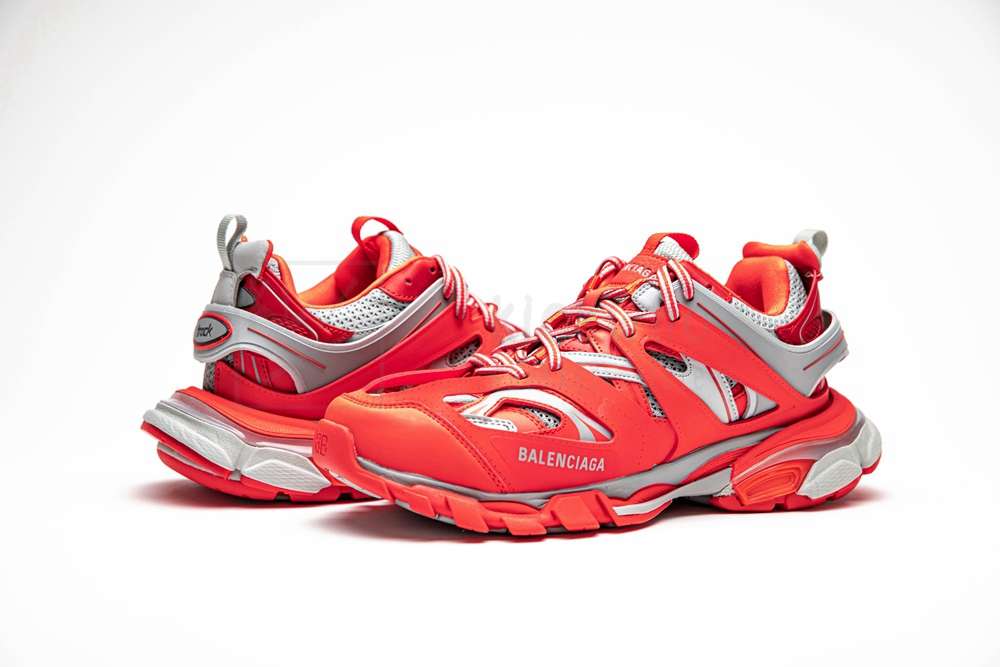 Kickwho Balenciaga Track Trainer 'Orange Slate Grey' - Image 6