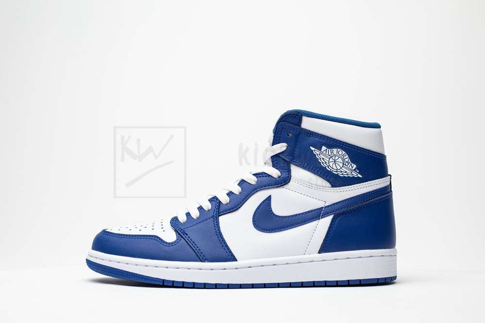 KickWho Air Jordan 1 Retro High OG 'Storm Blue' Godkiller 555088 127 - Image 2