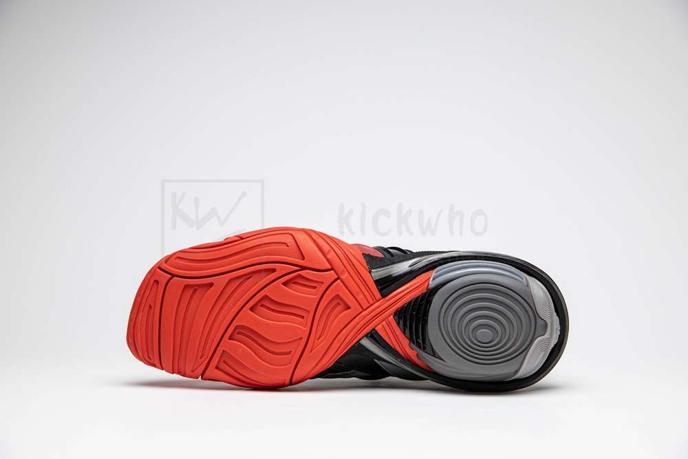 Kickwho Balenciage Tyrex Sneaker Black Red - Image 4