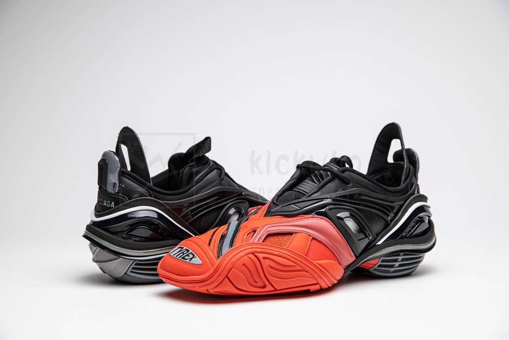 Kickwho Balenciage Tyrex Sneaker Black Red - Image 6