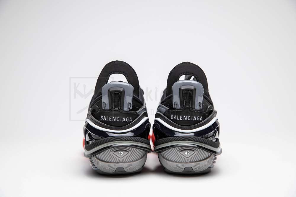 Kickwho Balenciage Tyrex Sneaker Black Red - Image 7