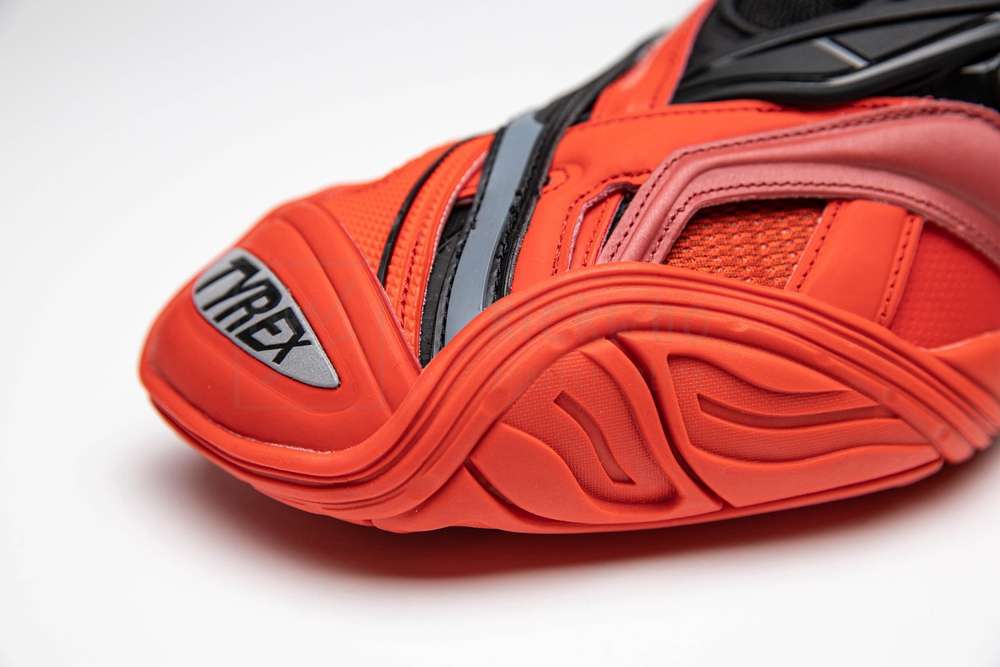Kickwho Balenciage Tyrex Sneaker Black Red - Image 8