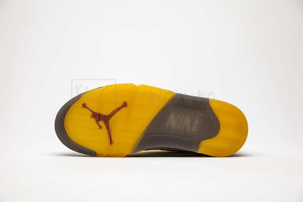 Kichwho Off-white x Air Jordan 5 Retro SP Sail DH8565 100 - Image 4