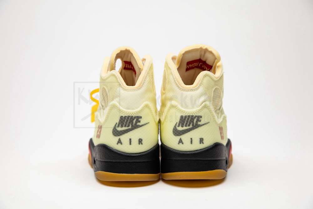 Kichwho Off-white x Air Jordan 5 Retro SP Sail DH8565 100 - Image 7