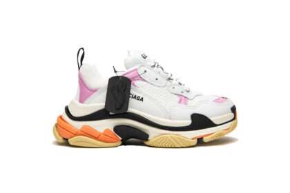 Kickwho Balenciaga Triple S White Orange