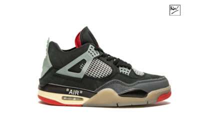 KickWho Air Jordan 4 Retro Bred with Mesh Toebox