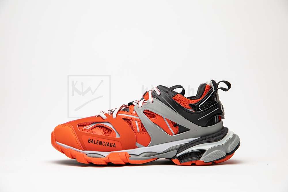 Kickwho Balenciaga Track Trainer orange Grey - Image 2