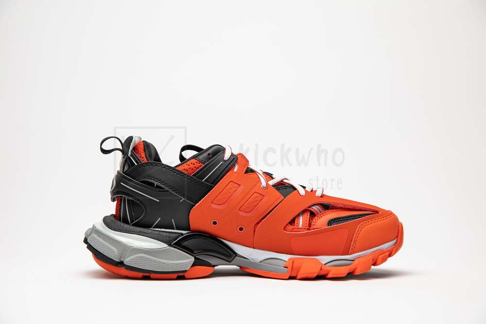 Kickwho Balenciaga Track Trainer orange Grey - Image 3