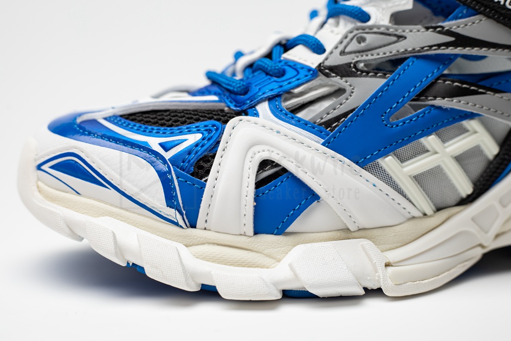 Kickwho Balenciaga Wmns Track.2 Sneaker white black blue - Image 8