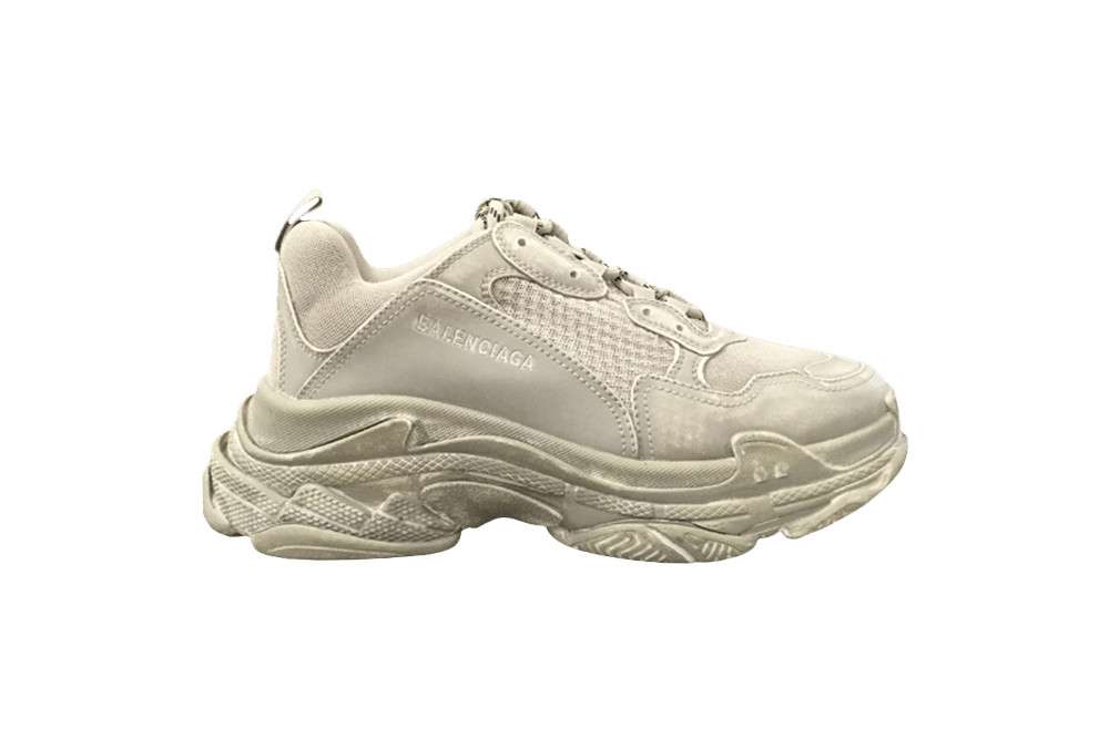 Kickwho Balenciaga Triple S Sneaker 'Light Beige Faded'