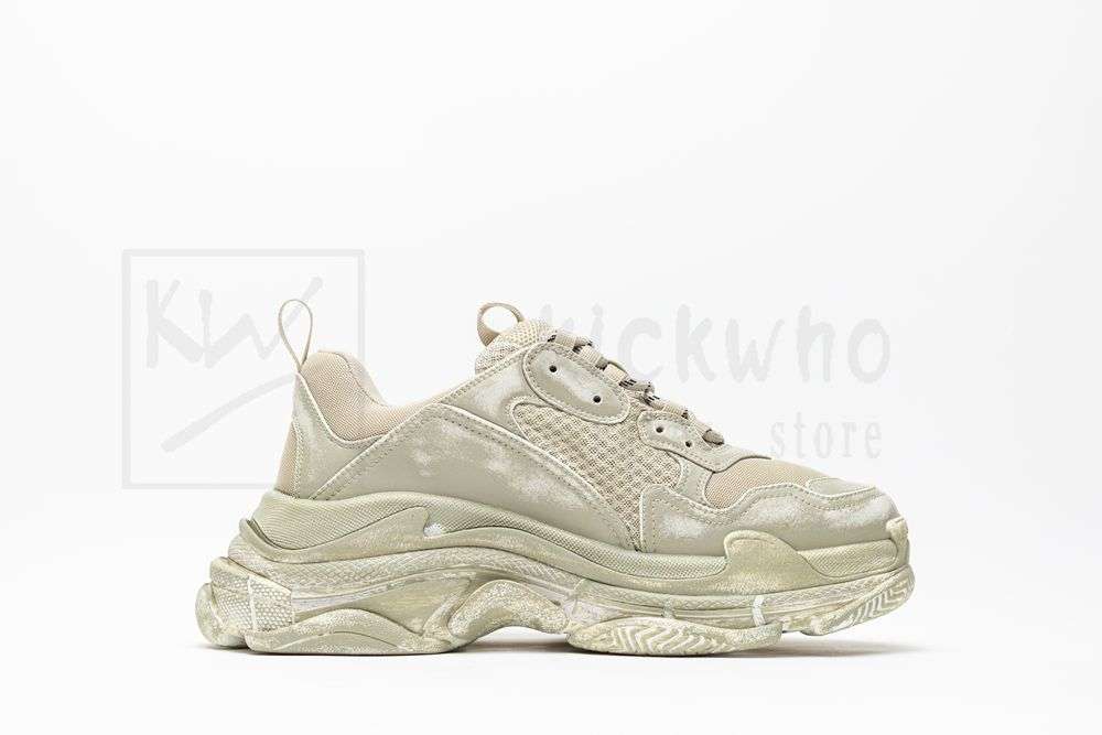 Kickwho Balenciaga Triple S Sneaker 'Light Beige Faded' - Image 3