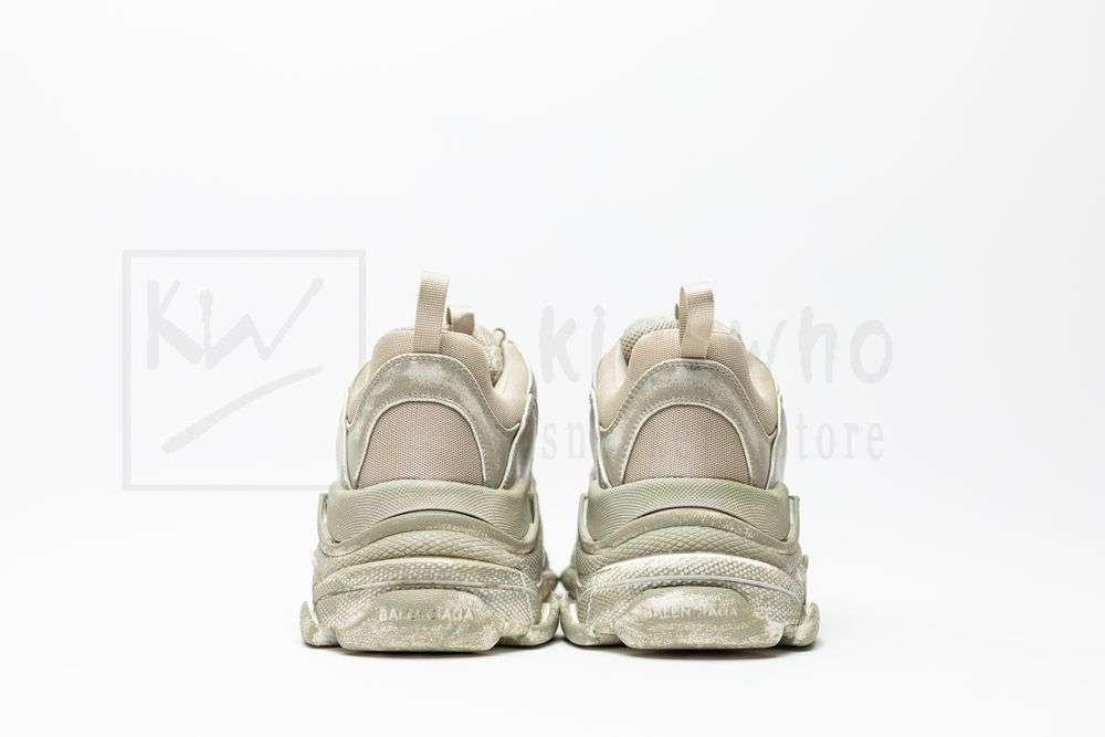 Kickwho Balenciaga Triple S Sneaker 'Light Beige Faded' - Image 7