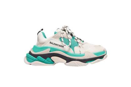 Kickwho Balenciaga Wmns Triple S 'White Green' 2019