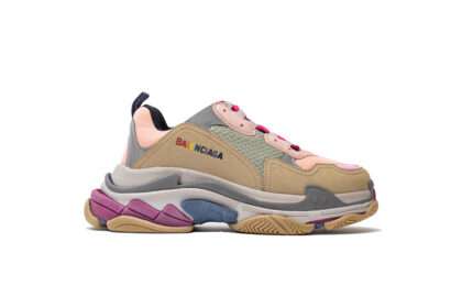 Kickwho Balenciaga Wmns Triple S 'Beige Pink Grey'