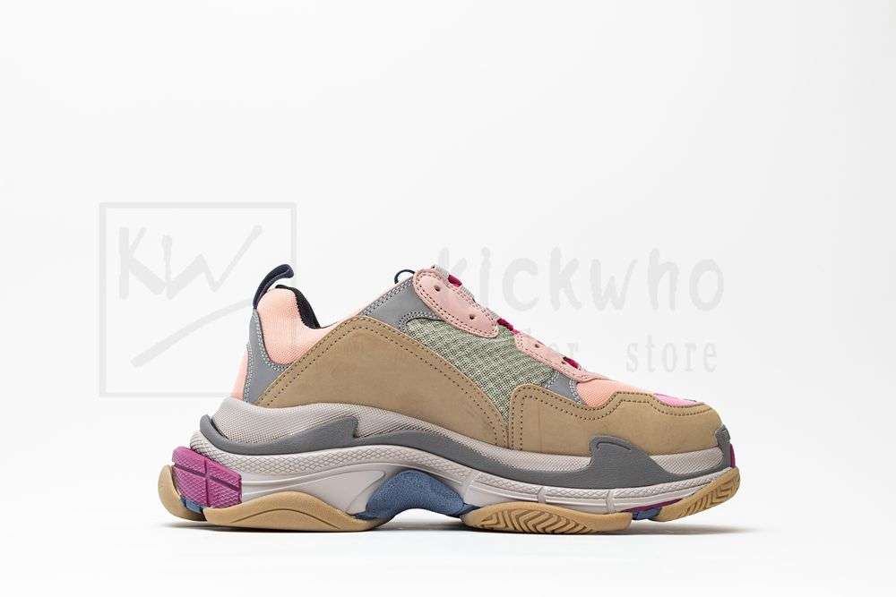 Kickwho Balenciaga Wmns Triple S 'Beige Pink Grey' - Image 3