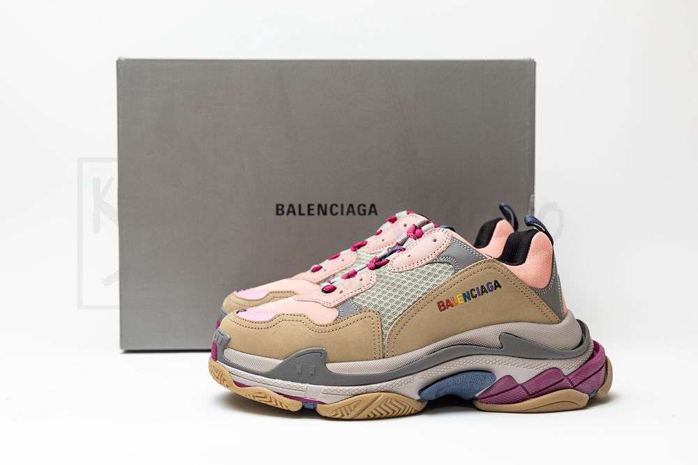Kickwho Balenciaga Wmns Triple S 'Beige Pink Grey' - Image 5