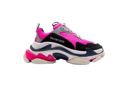 Kickwho Balenciaga Wmns Triple S 'Fluo Pink'