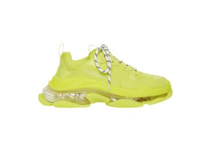 Kickwho Balenciaga Triple S Sneaker 'Clear Sole - Fluo