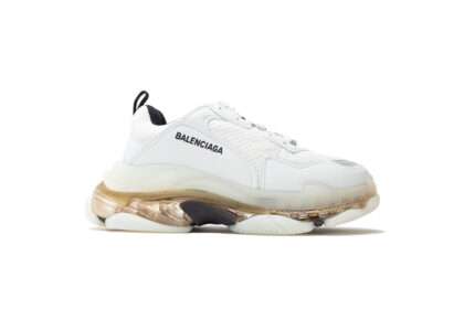 Kickwho Balenciaga Triple S Sneaker 'Clear Sole - White Grey'