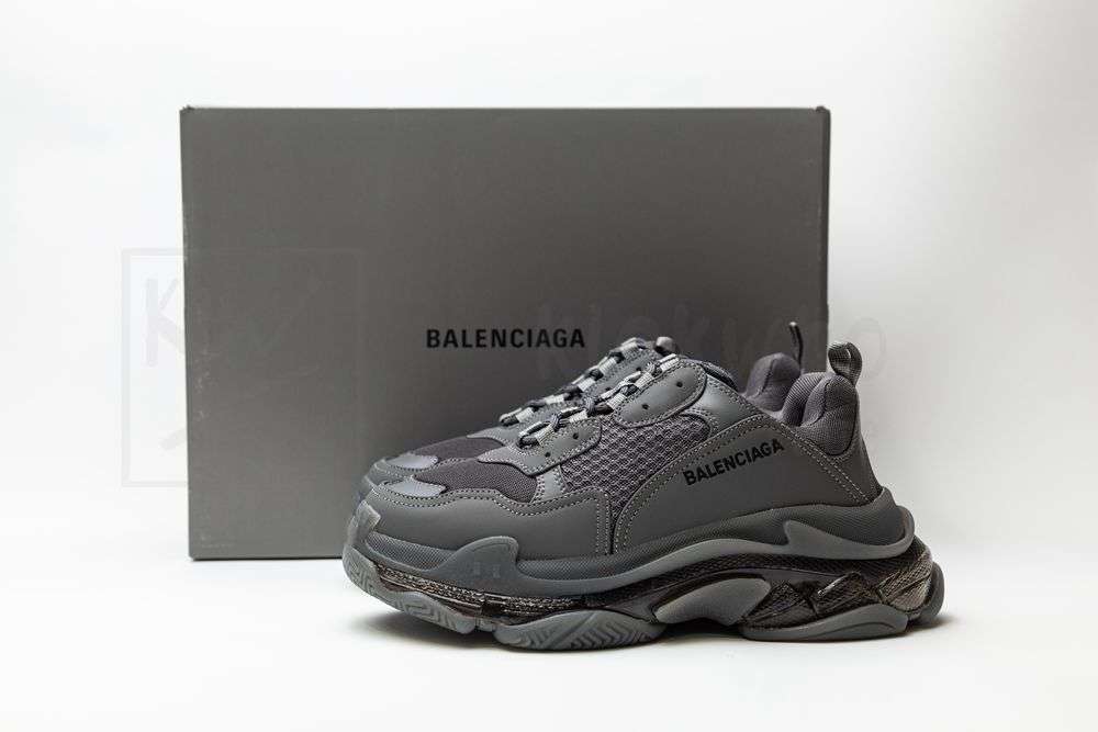 Kickwho Balenciaga Triple S Sneaker 'Clear Sole - Dark Grey' - Image 5