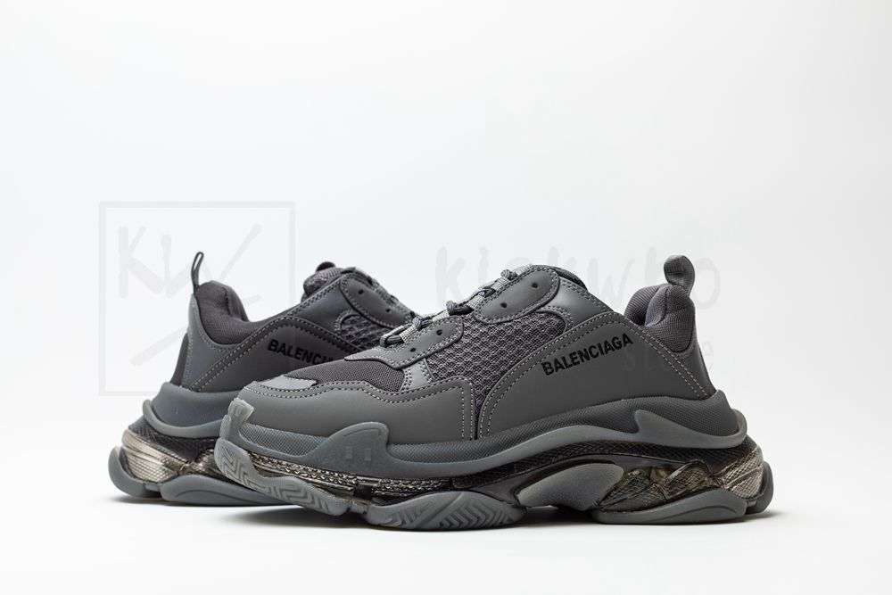 Kickwho Balenciaga Triple S Sneaker 'Clear Sole - Dark Grey' - Image 6