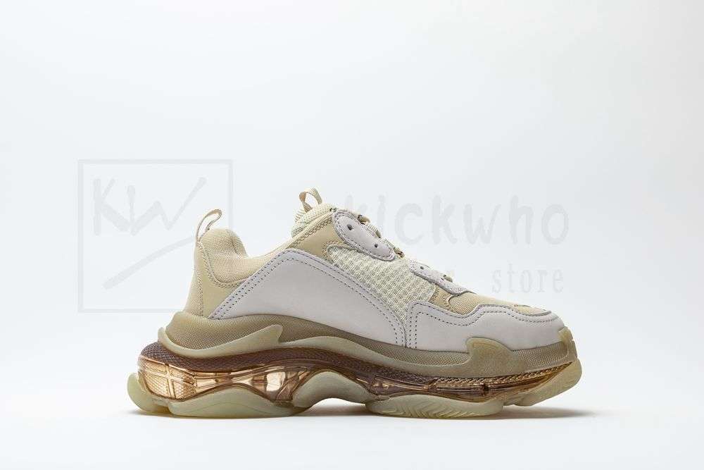 Kickwho Balenciaga Triple S Sneaker 'Clear Sole - Off White' - Image 3