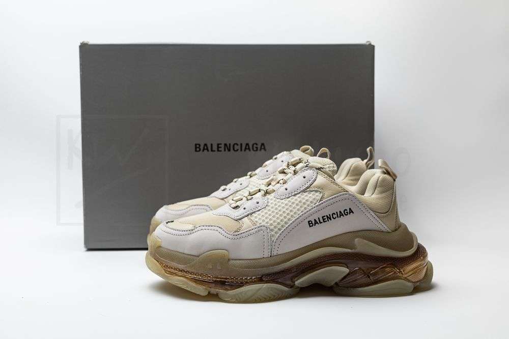 Kickwho Balenciaga Triple S Sneaker 'Clear Sole - Off White' - Image 5