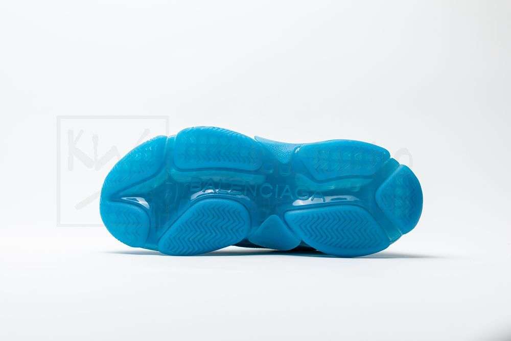 Kickwho Balenciaga Wmns Triple S Sneaker 'Clear Sole - Turquoise' - Image 4
