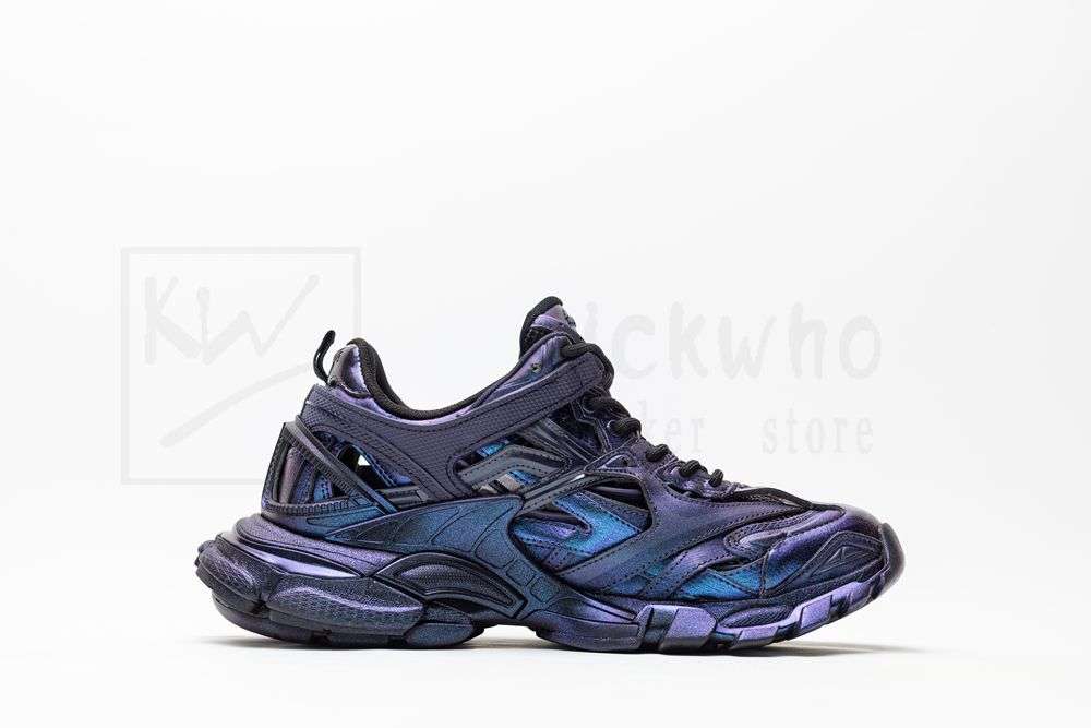 Kickwho Balenciaga Wmns Track.2 Trainer 'Purple Neoprene' - Image 3