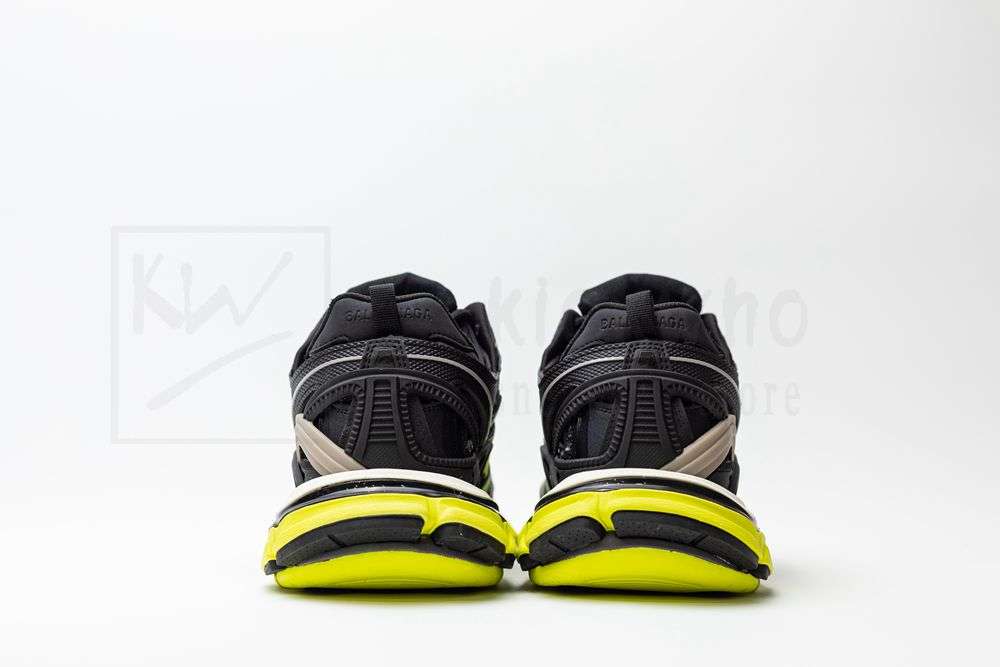 Kickwho Balenciaga Track.2 Trainer 'Black Yellow Green' - Image 7