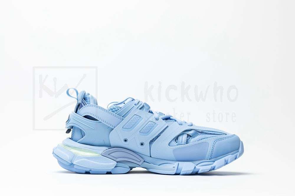 Kickwho Balenciaga Track Sneaker 'Light Blue WITH LED - Image 3