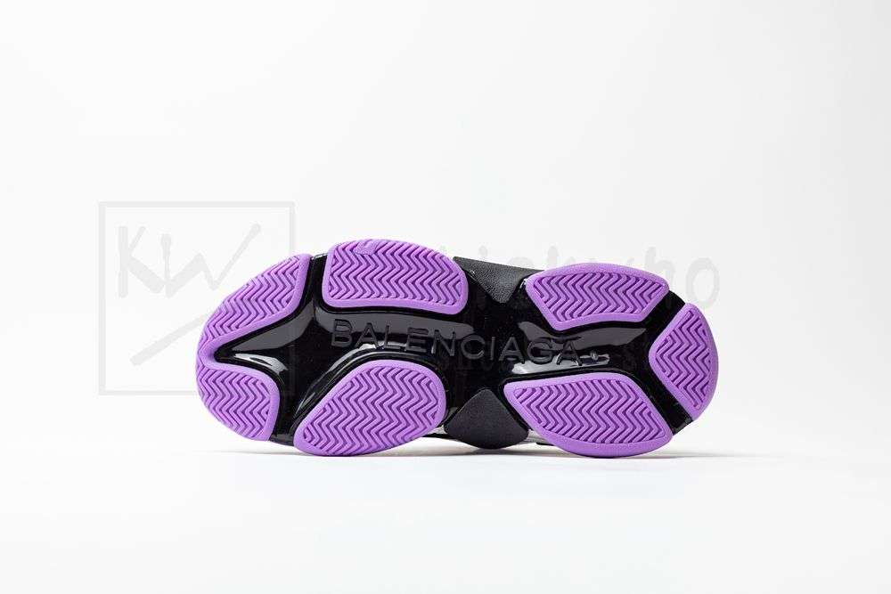 Kickwho Balenciaga Wmns Triple S Sneaker 'White Lilac' - Image 4
