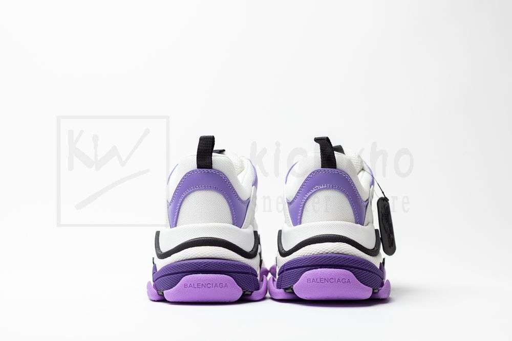 Kickwho Balenciaga Wmns Triple S Sneaker 'White Lilac' - Image 7