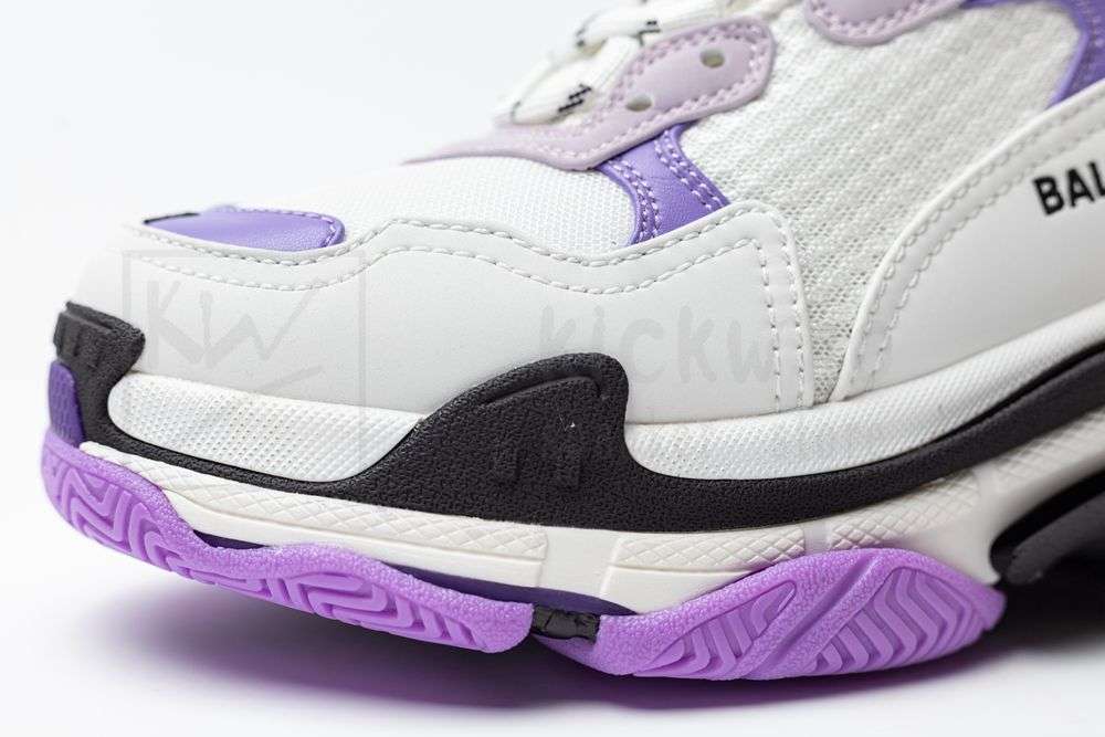 Kickwho Balenciaga Wmns Triple S Sneaker 'White Lilac' - Image 8