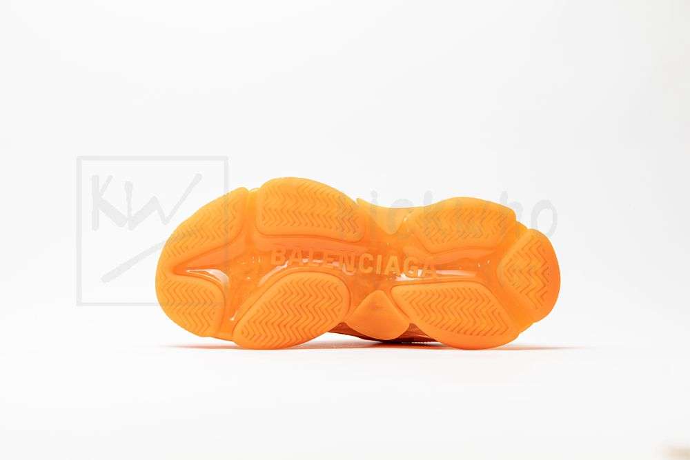 Kickwho Balenciaga Triple S Sneaker 'Clear Sole - Orange' - Image 4